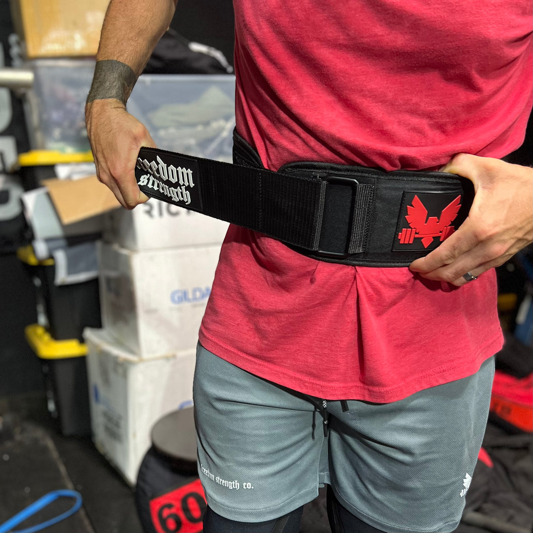 Freedom Strength weightlifting belt - Freedom Strength Co.