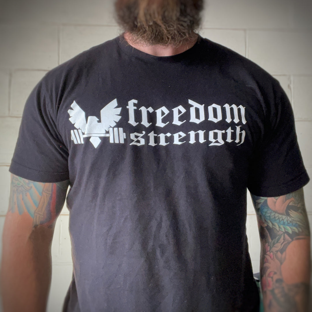 Freedom Strength logo T-shirt - Freedom Strength Co.