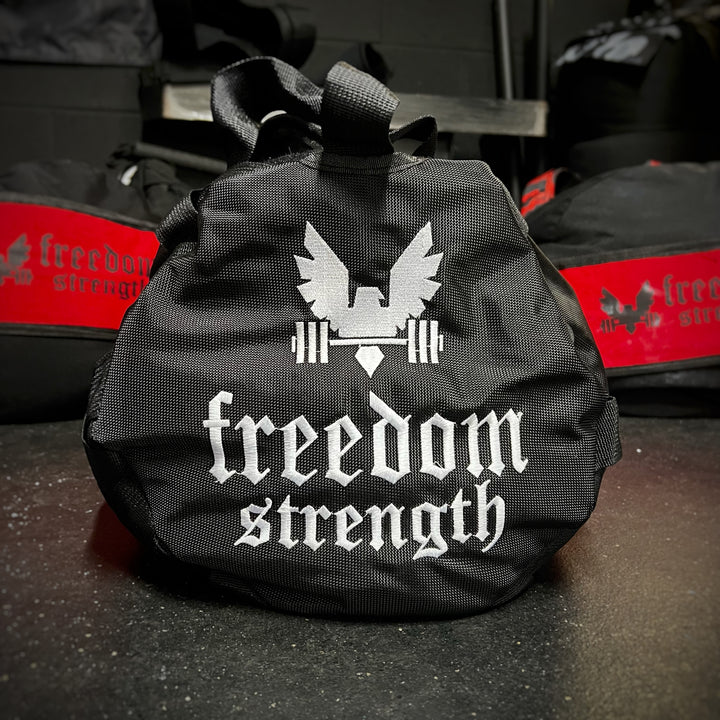 Strongman throwing bags - Freedom Strength Co.