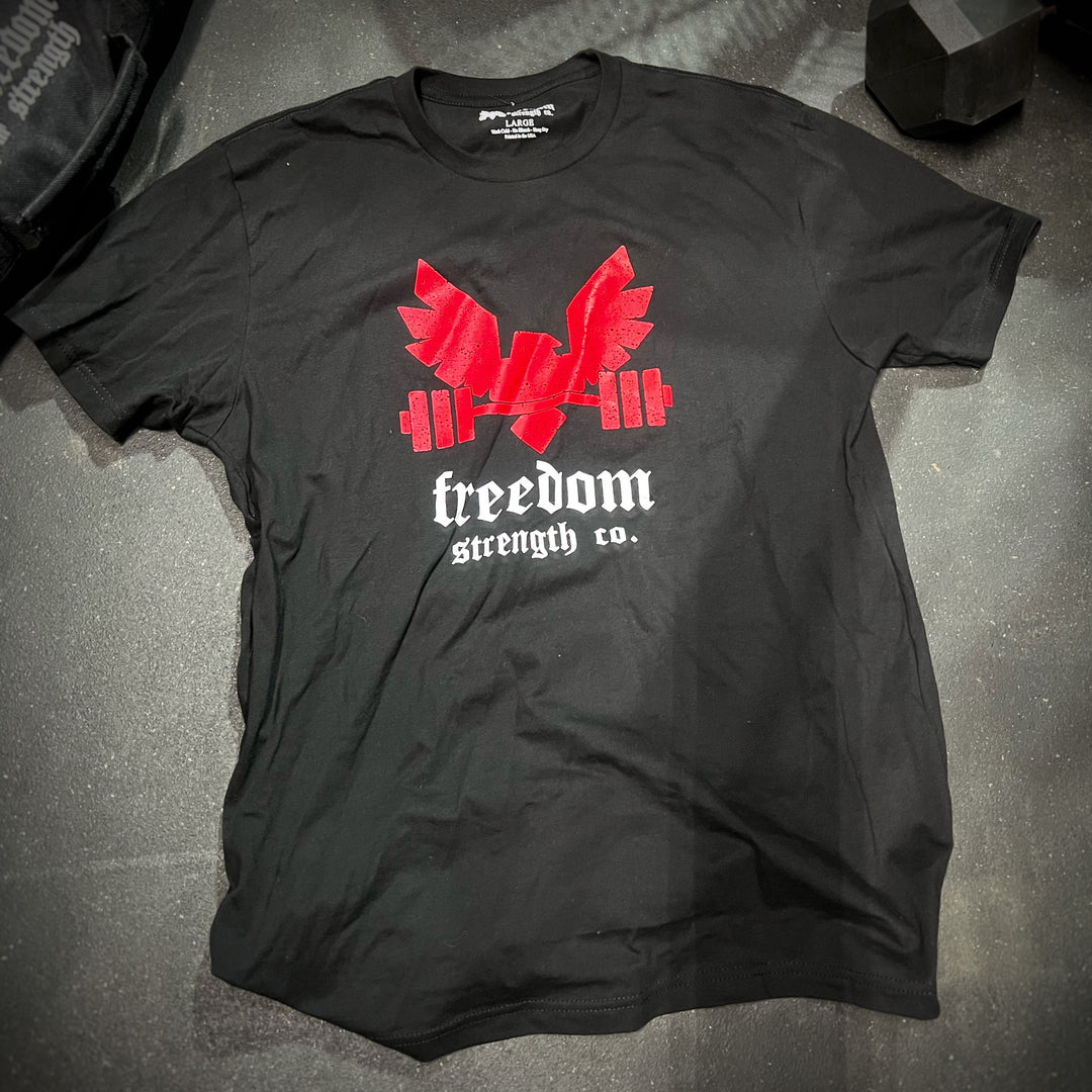 Red eagle t-shirt - Freedom Strength Co.